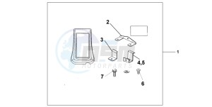 VT750DC SHADOW drawing RADIATOR COW*NH1*