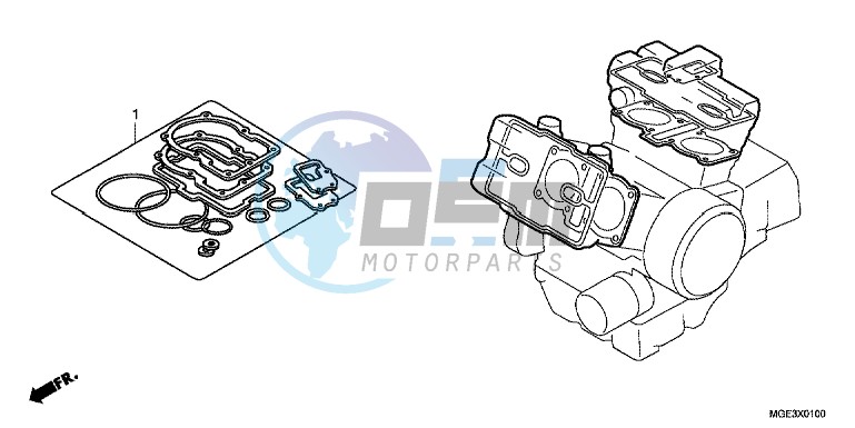 GASKET KIT A