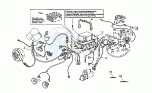 V 10 1000 Centauro Centauro drawing Electrical system