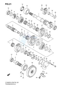 LT-A500F (P28-P33) drawing TRANSMISSION (2)