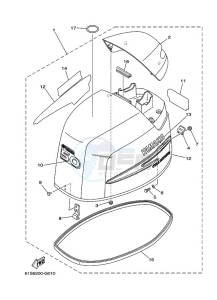 FT50CETL drawing TOP-COWLING