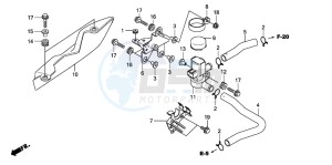 SH300AR drawing AIR INJECTION VALVE