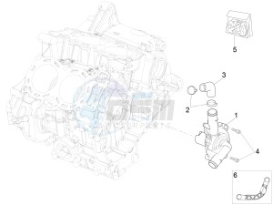 RSV4 1000 RACING FACTORY E4 ABS (EMEA) drawing Water pump