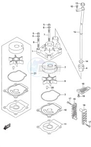 DF 50A drawing Water Pump