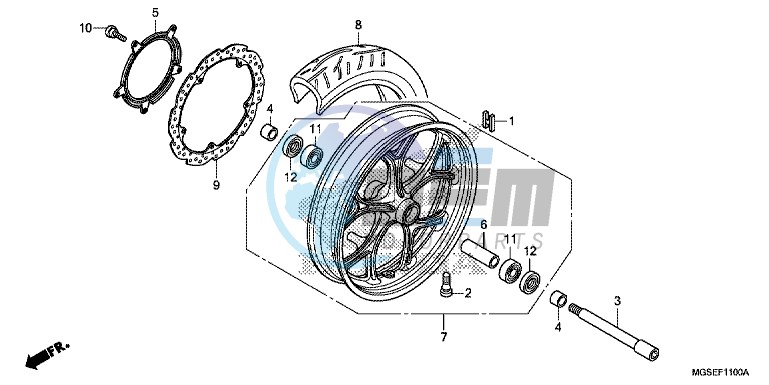 FRONT WHEEL