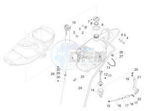 Liberty 50 4t Delivery Single disc drawing Fuel Tank