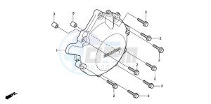 CBF1000S drawing A.C. GENERATOR COVER