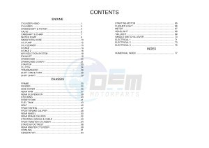 FZ8-S ABS FZ8 FAZER (ABS) 800 (1BD4 1BD6) drawing .6-Content