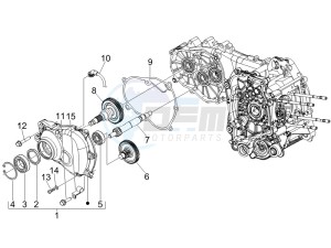 Beverly 400 ie Tourer e3 drawing Reduction unit