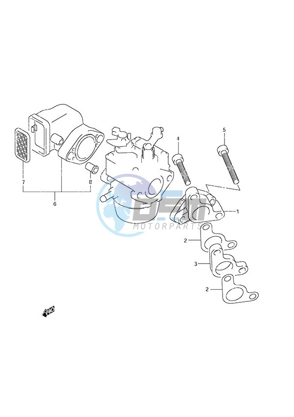 Intake Pipe/Silencer