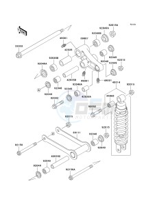 VN 800 C [VULCAN 800 DRIFTER] (C1 CAN ONLY-C2) [VULCAN 800 DRIFTER] drawing SUSPENSION_SHOCK ABSORBER