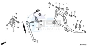 GL1800A ED drawing STAND