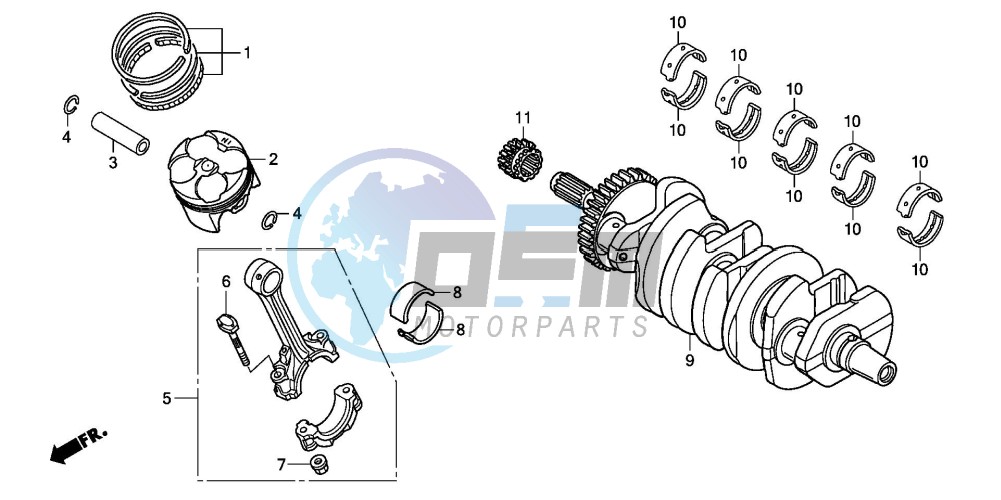 CRANKSHAFT/PISTON