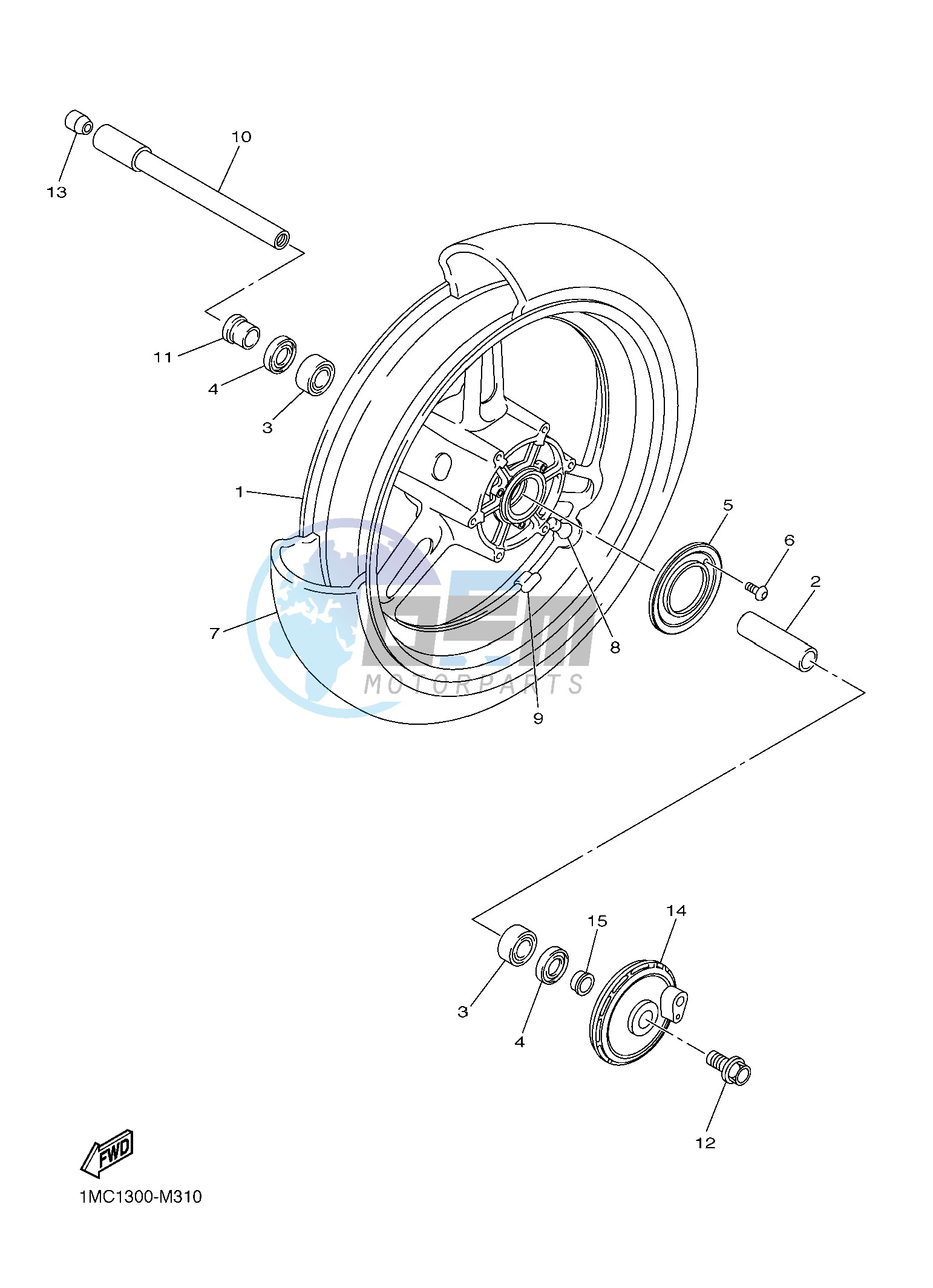 FRONT WHEEL