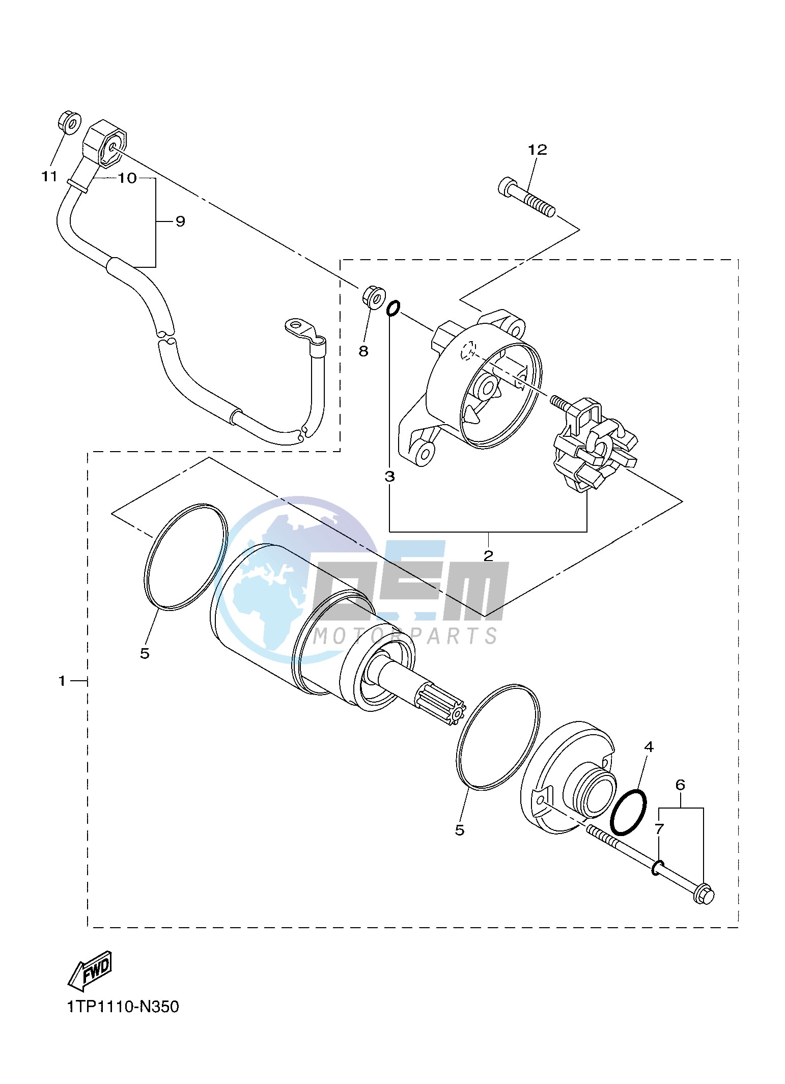 STARTING MOTOR