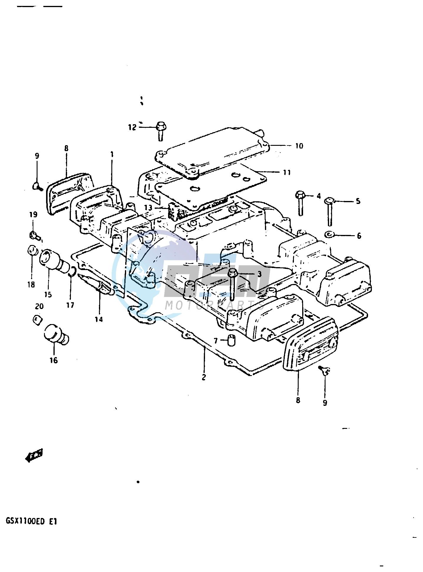 CYLINDER HEAD COVER (MODEL D)