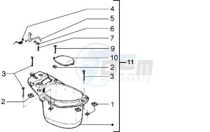 Runner VX 125 drawing Case - Helmet