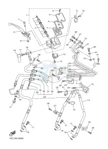 FJR1300A FJR1300-A FJR1300A ABS (B881) drawing FRONT MASTER CYLINDER