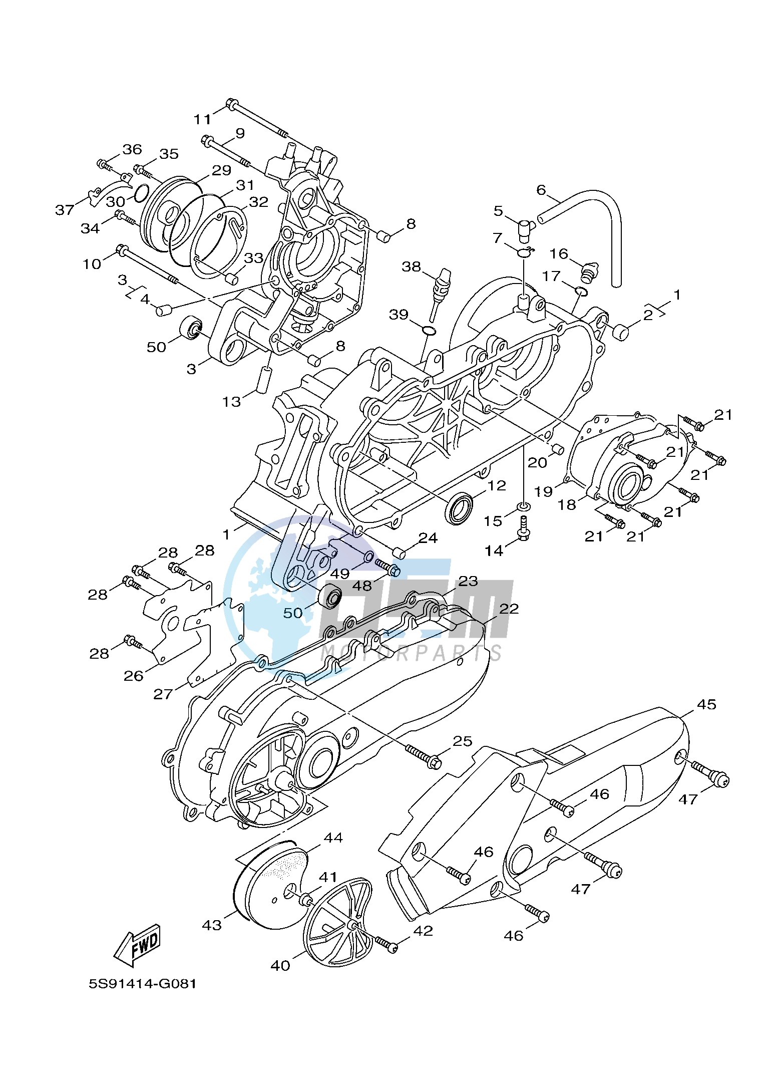 CARTER CRANKCASE