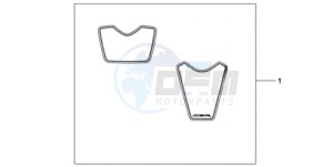 CBR1000RR9 Korea - (KO / MK) drawing RACING STICKERS