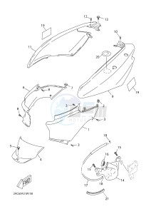 YN50FT YN50FT (2AC6) drawing SIDE COVER