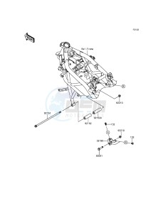 Z250SL_ABS BR250FFS XX (EU ME A(FRICA) drawing Engine Mount