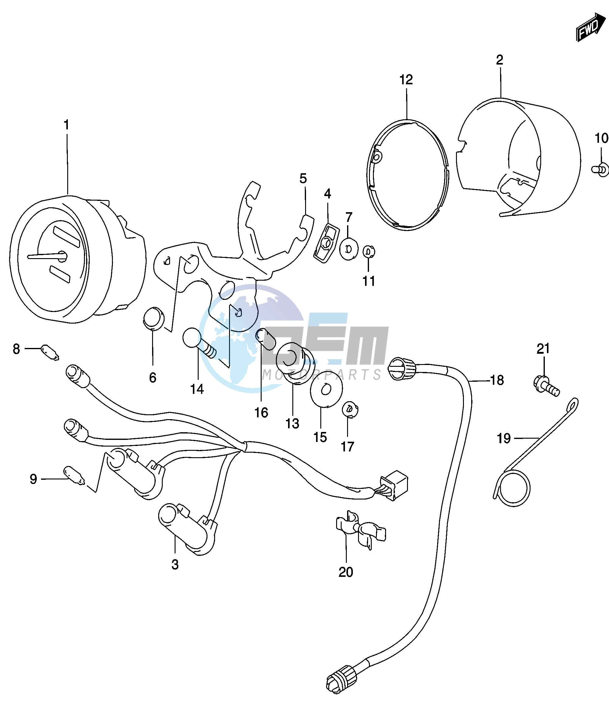 SPEEDOMETER (MODEL K3)