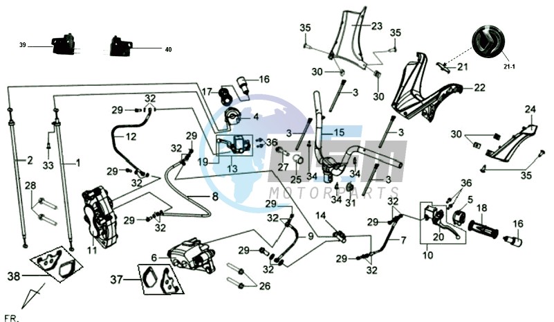 FRONT FORK/ FRONT WHEEL / FRONT FENDER