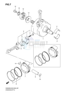 SV650S (E3-E28) drawing CRANKSHAFT