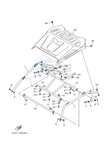 YXZ1000ES YXZ10YPSG YXZ1000R EPS SPECIAL EDITION (2HC1) drawing GUARD 2