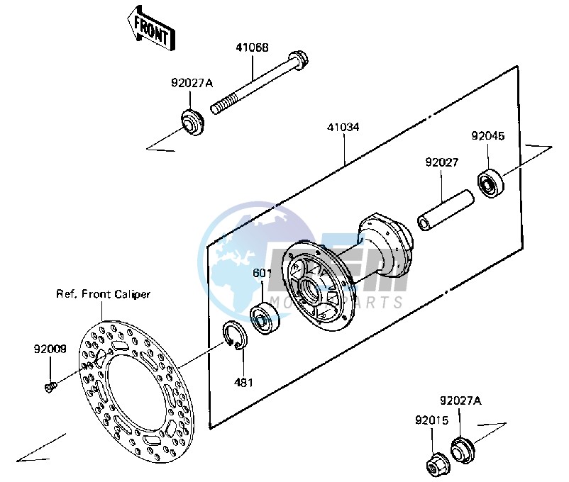 FRONT HUB