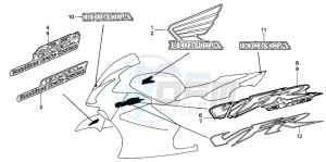 VFR800A drawing MARK