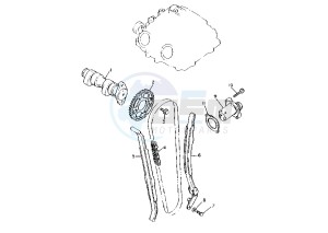 TT S 600 drawing CAMSHAFT -CHAIN