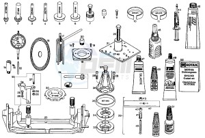 Climber 280 drawing Repair tools - gasket set