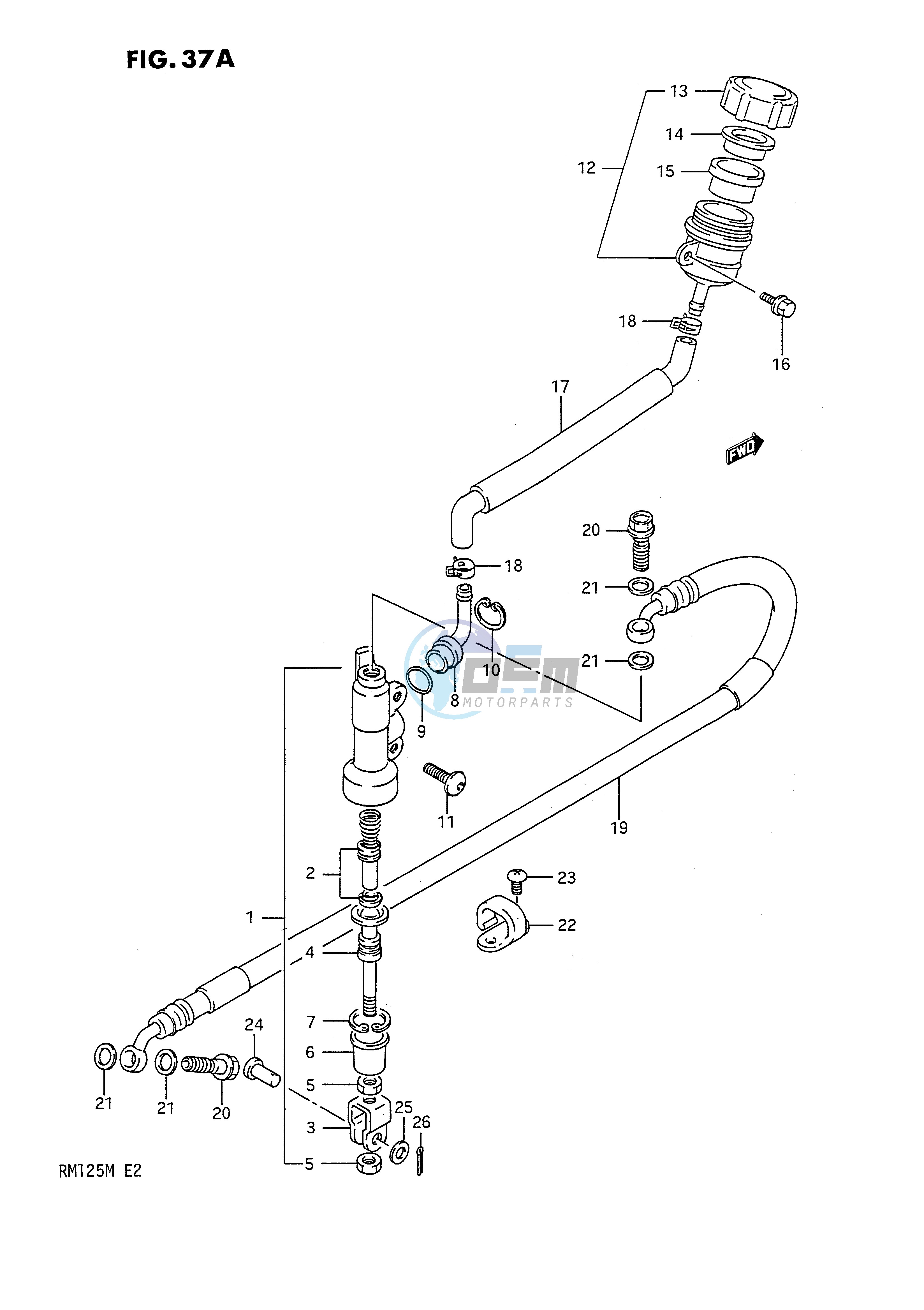 REAR MASTER CYLINDER (MODEL L)