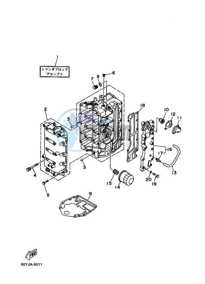 CYLINDER--CRANKCASE