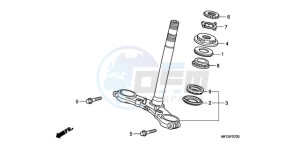 CB600FA UK - (E / MKH) drawing STEERING STEM