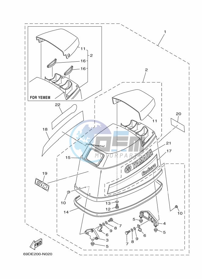 TOP-COWLING