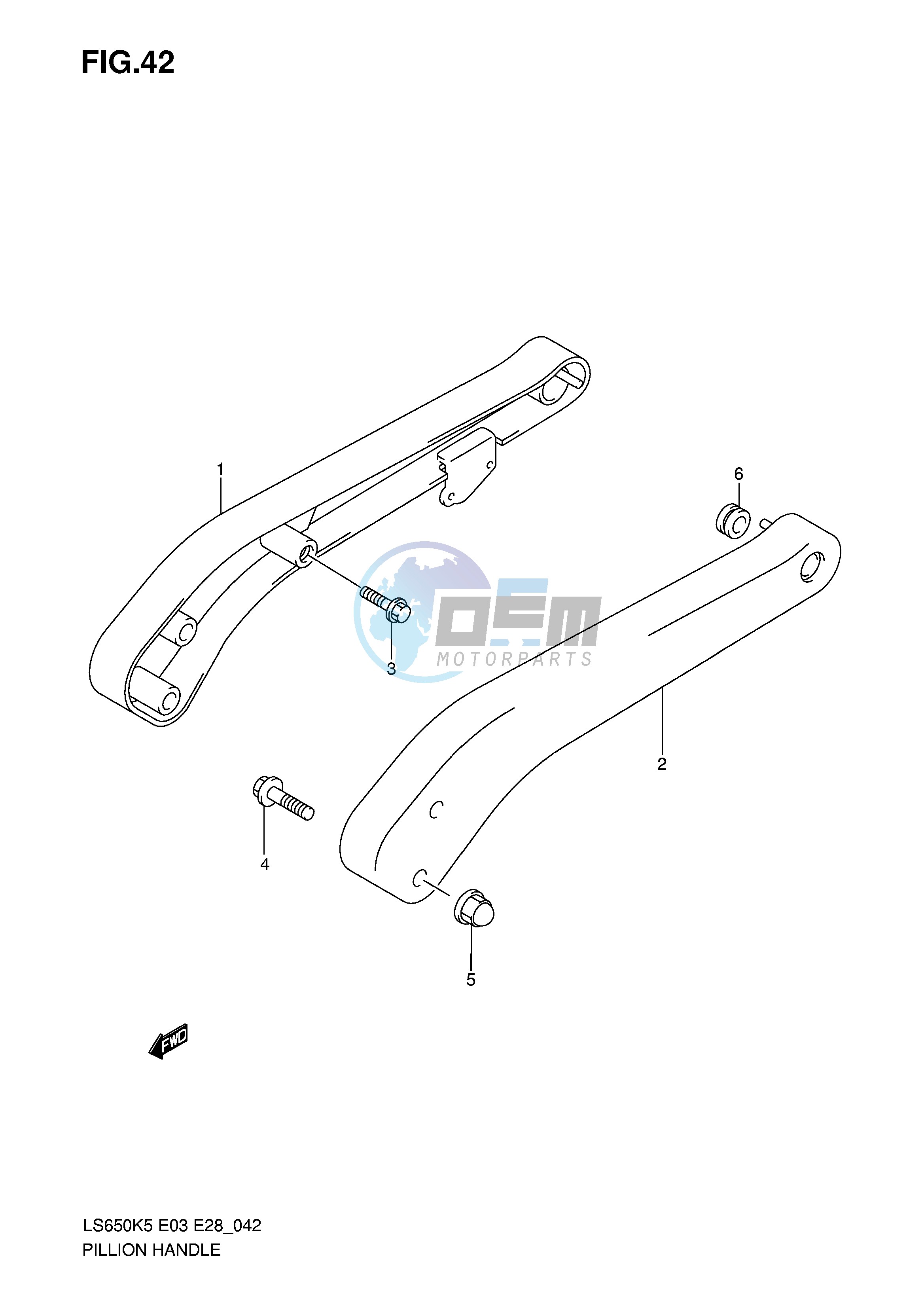 PILLION HANDLE