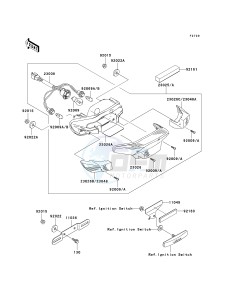 AN 110 C (C6-C7) drawing TAILLIGHT-- S- -