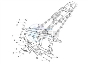 SX 50 LOW SEAT E4 (EMEA) drawing Frame