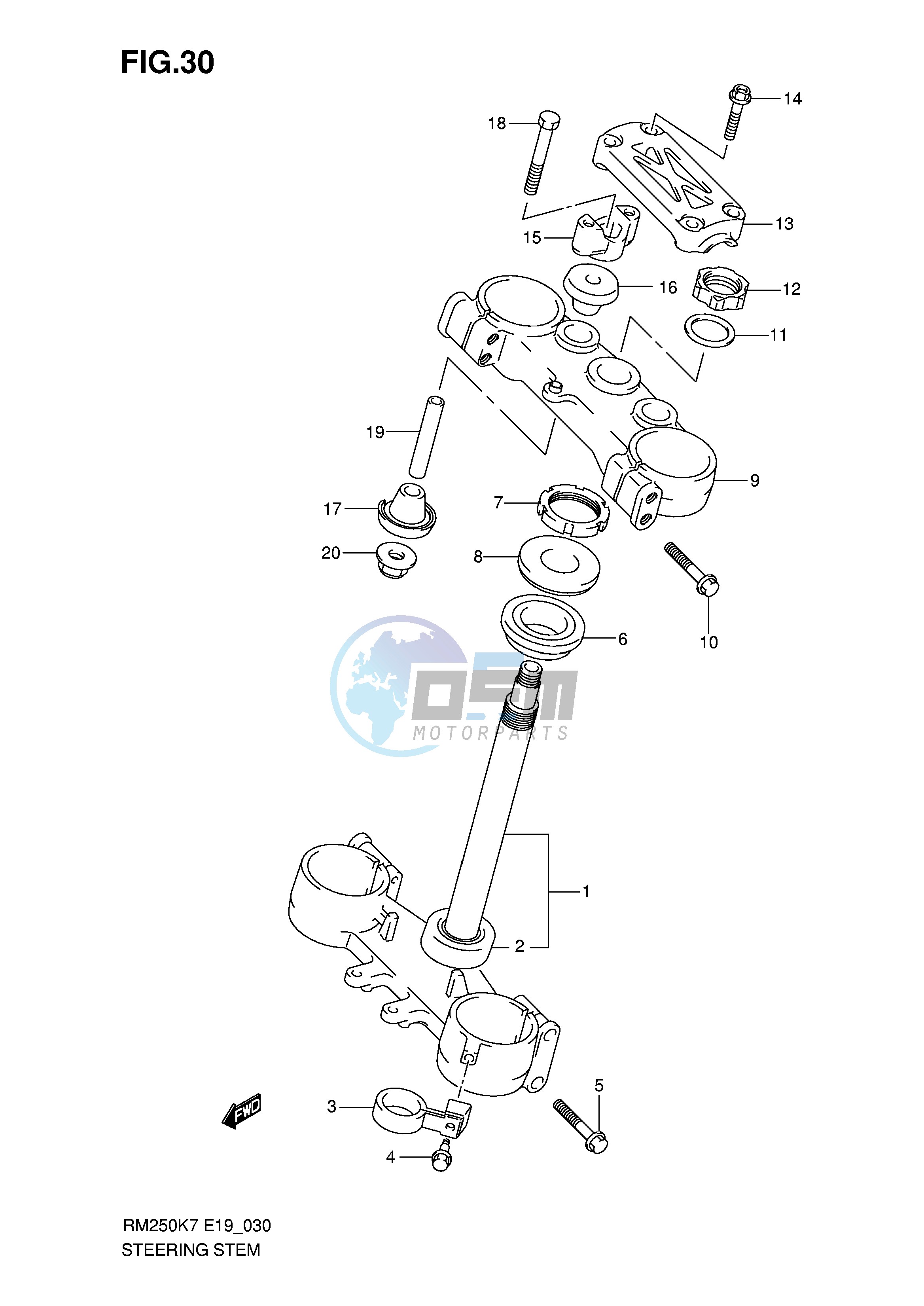 STEERING STEM