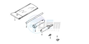 TRX90 SPORTRAX90 drawing TOOLS