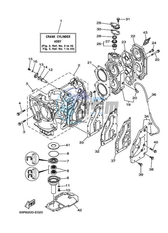 CYLINDER--CRANKCASE