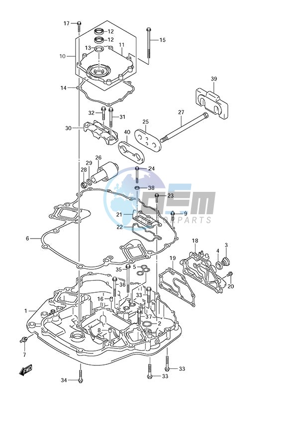 Engine Holder (DF 250S)