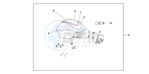 SH1259 Europe Direct - (ED) drawing TOPBOX *NHA48M*