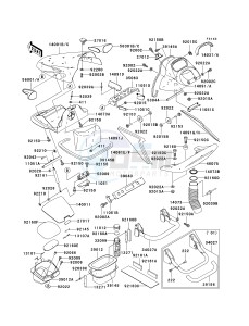 JT 1100 F [1100 STX D.I.] (F1-F2) [1100 STX D.I.] drawing HULL FITTINGS