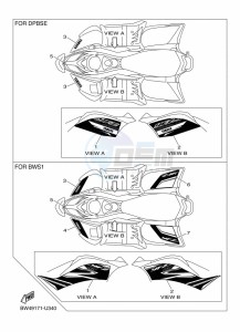 YFZ50 (BW4D) drawing GRAPHICS