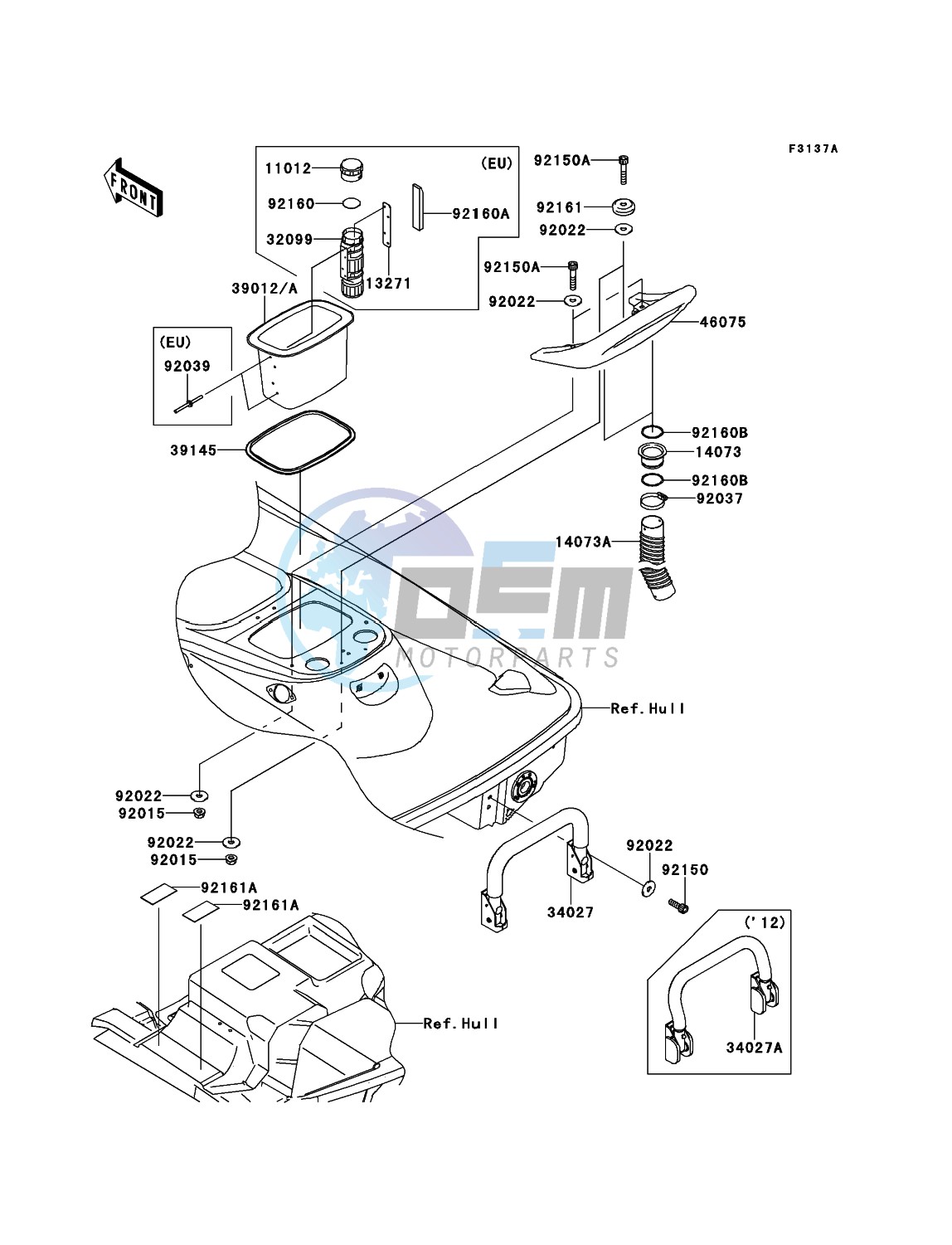 Hull Rear Fittings