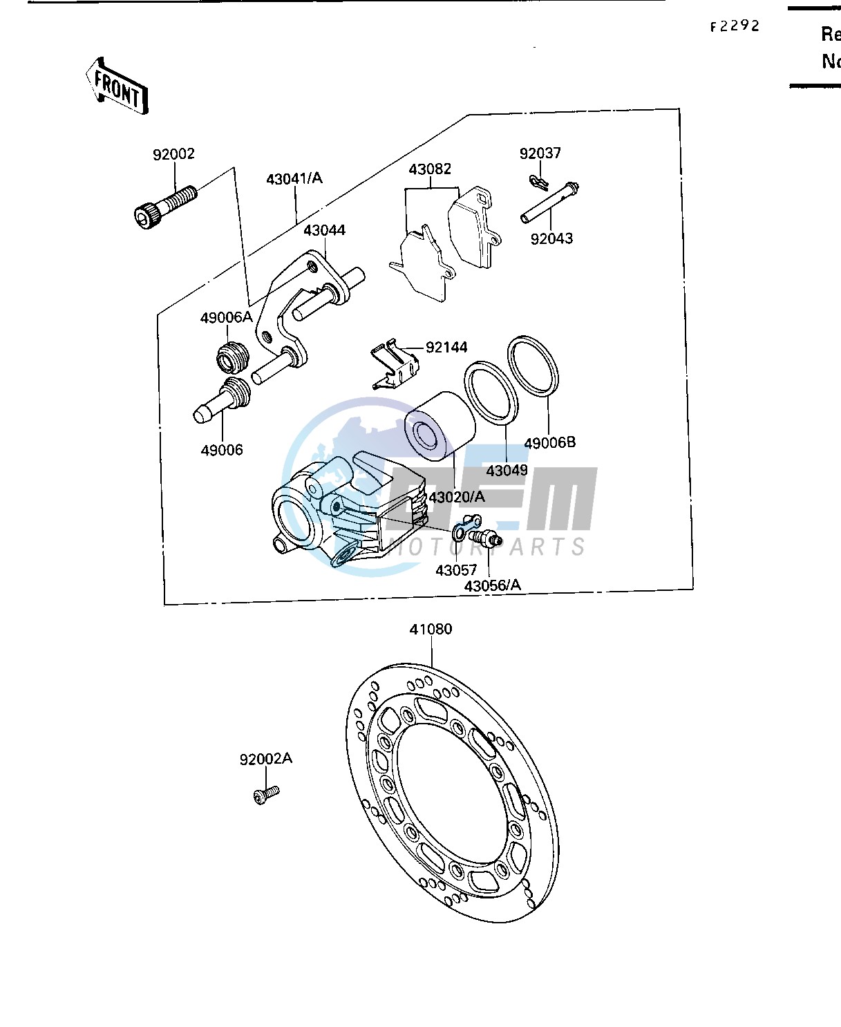 FRONT CALIPER